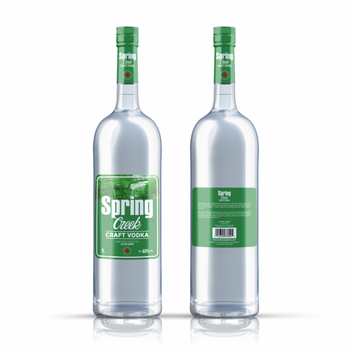 New Craft Vodka Design by FXSammy