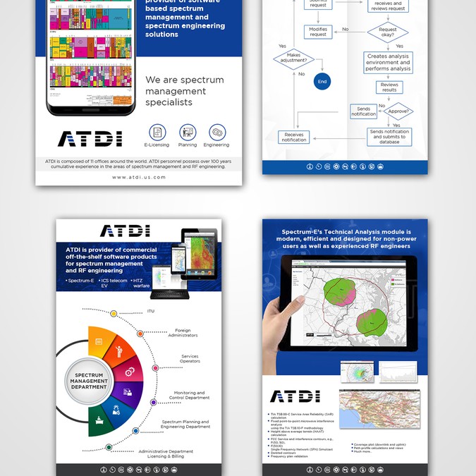 Spectrum Management Software Product Banner Design Signage Contest