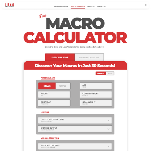 Landing page design contest entry by CreativeDezigner