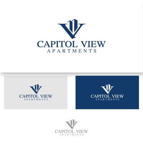 Capitol View Logo Design by AjiCahyaF