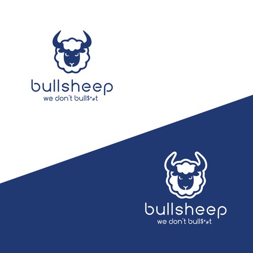 bullsheep needs a great logo - so companies don't get any more bull shit consulting Design by Alfa Design.