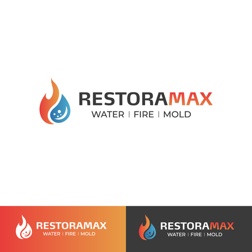 Restoration Company Branding. Design by DeftArts