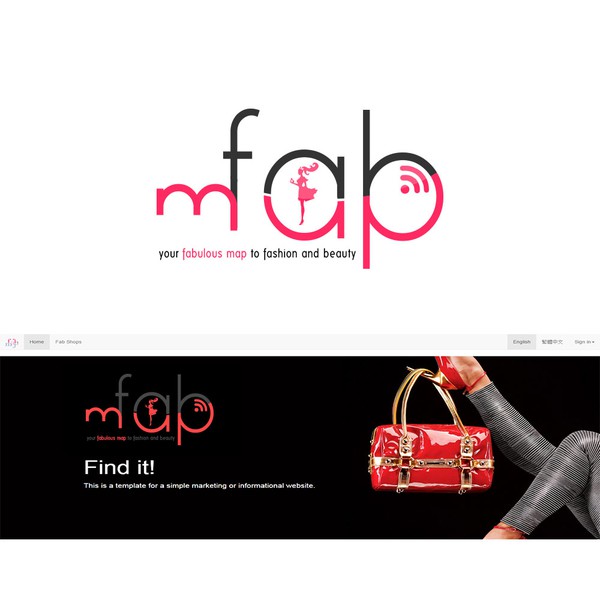 Design by TiCouly titled "Logo for online fashion and beauty directory"