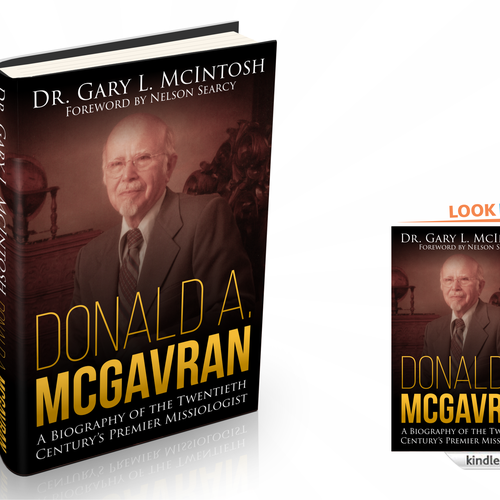 Create a compelling book cover design for an academic biography for Christian pastors and students Design by Arbëresh®
