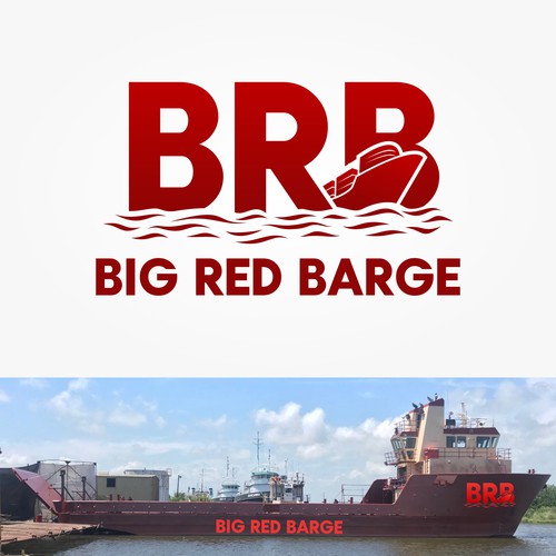 Create the logo for Big Red Barge Company Design by Zzoe Iggi