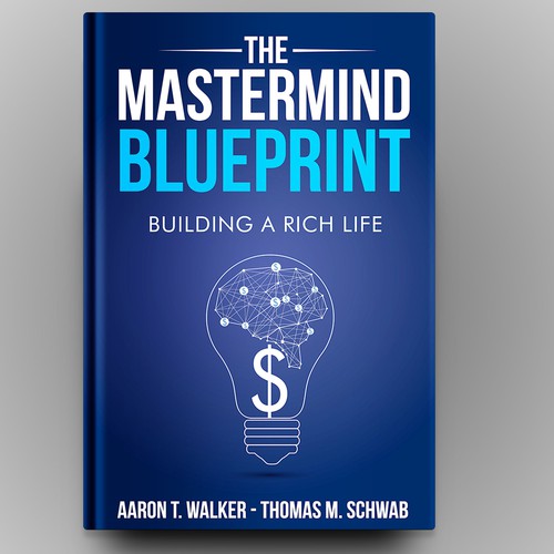 Book Cover: The Mastermind Blueprint Design by anisha umělec