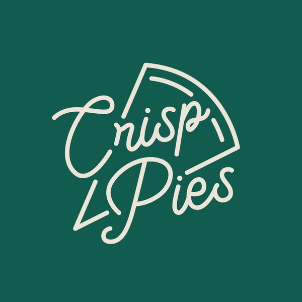 Logo design concept for Crisp Pies