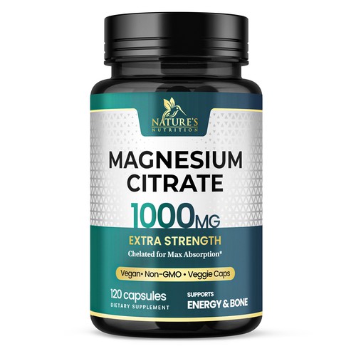 Premium Magnesium Citrate Design needed for Nature's Nutrition Design by Davi Giolo ★