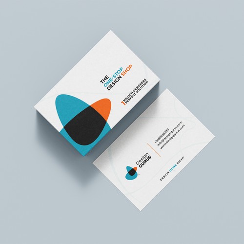 Business Card for DesignGurus.com-ontwerp door VisibleGravity™