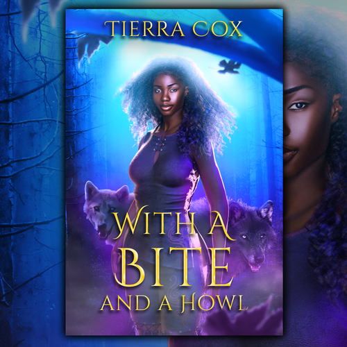 With A Bite and a Howl - A paranormal fiction cover Design by RAGON..