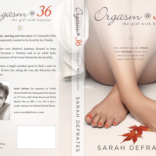 Autobiography needs a creative book cover design  Design by subsiststudios