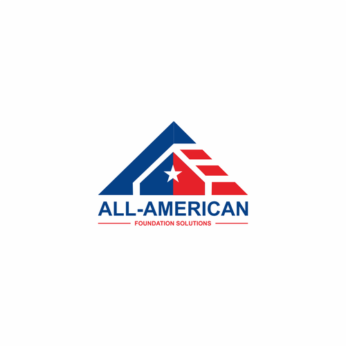 All-American Foundation Solutions Company Logo Design by umaira_99