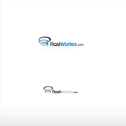 FlashVortex.com logo Design by bartleby_xx