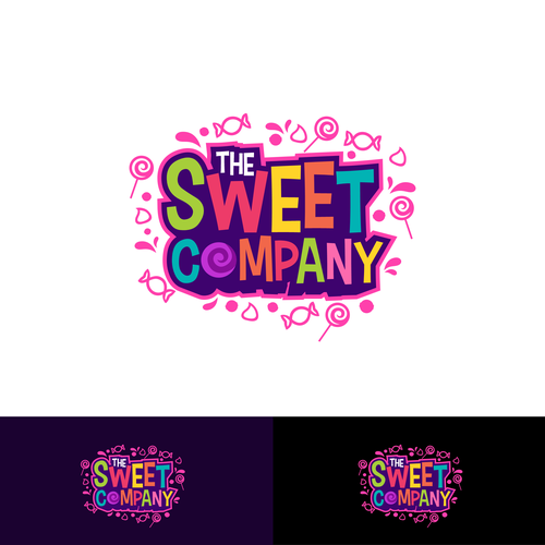 Design Design a Colorful Candy Store Logo di 2K Desain