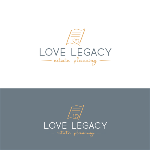 "Help Estate Planning Attorney Soften Her Image with Re-Branding" winning Logo & brand identity pack
