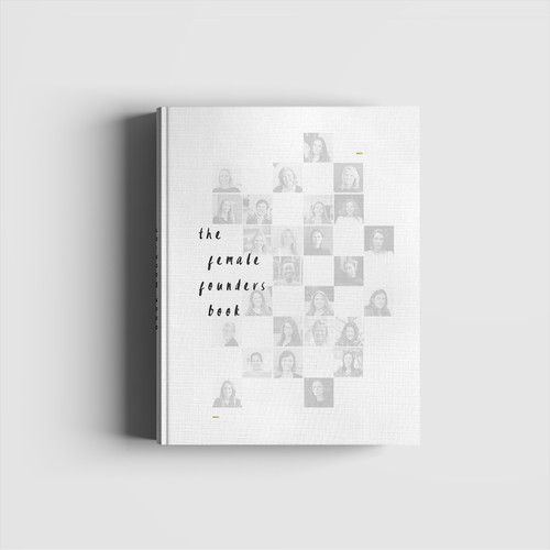 Minimal, beautiful & modern book cover design needed for the Female Founders Book Réalisé par María Vargas