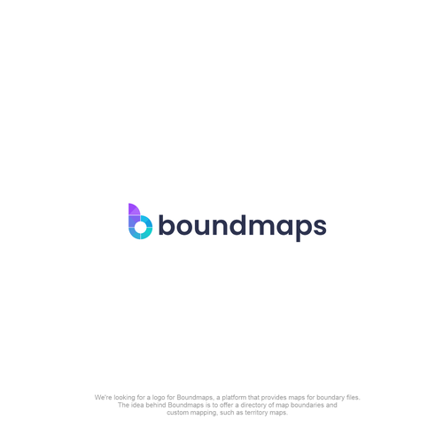 Simple and clean logo for a B2B mapping app Design by BAEYBAEツ