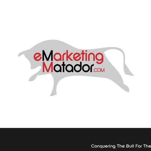 Logo/Header Image for eMarketingMatador.com  デザイン by JonathanS