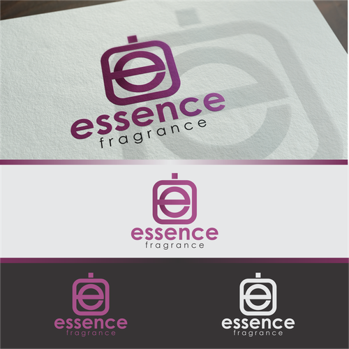 PERFUME Stores LOGO - Fragrances Outlet - ESSENCE Fragrances Design by ARRYGUN