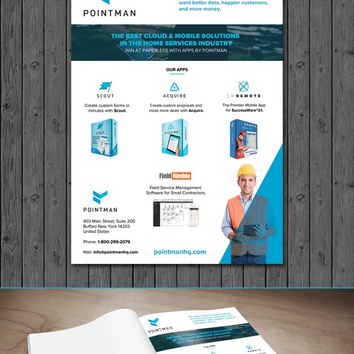 Need Impactful full-color 8x11 ad for upcoming tradeshow guide Design by SlowShow Design