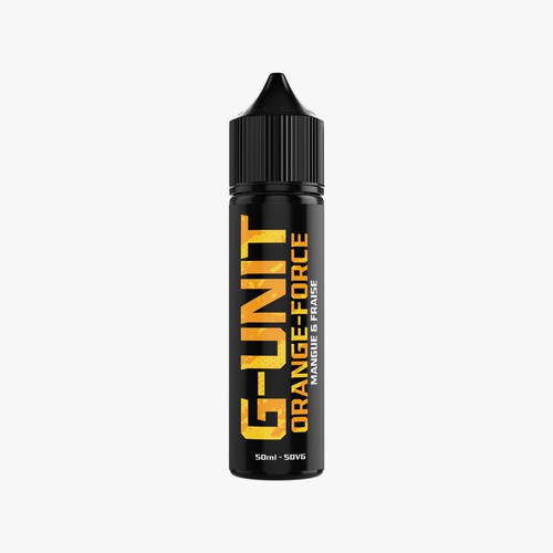 G-UNIT Eliquid need his new label Design by Byteripper