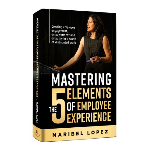 Mastering the Five Elements of Employee Experience  Book title Design by U.T