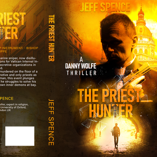 Mystery-thriller book cover (first in a series) Design by RAGON..