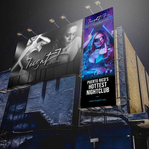 Billboard for a Nightclub and Gentlemen’s Club Design by SoftSkills