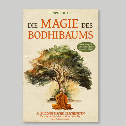 Design an appealing cover about Buddhist stories Design by Radmilica