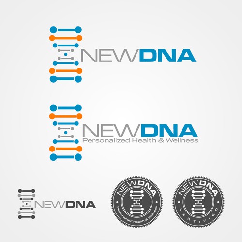 NEWDNA logo design Diseño de OnQue