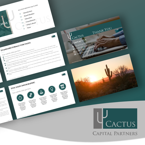 Investment Professional Looking for a PPT Template for Recenlty Launched Investment Firm Design by jose leandro