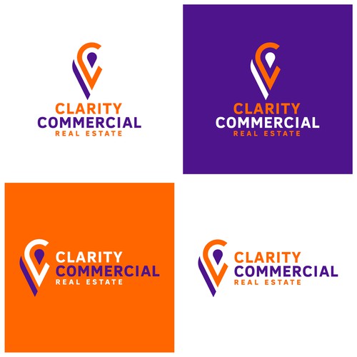 Logo + Brand Guide for Clarity Commercial Real Estate Design by Dadisigner