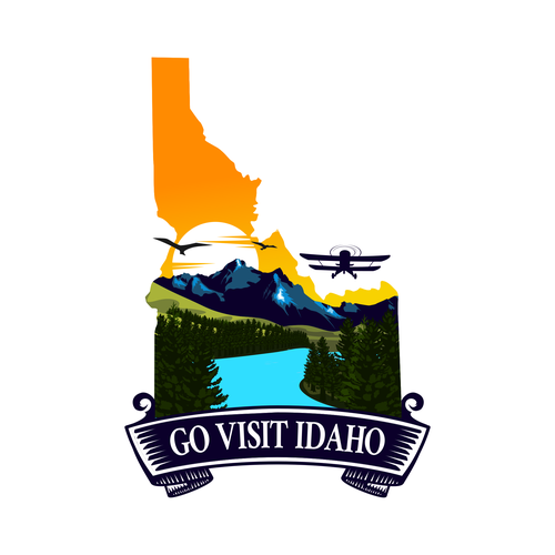Go Visit Idaho Logo Design Design by Rav Astra