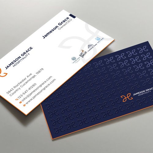 Create a modern and clean business card for a parent company with 4 subsidiaries Design by prosenjit_P