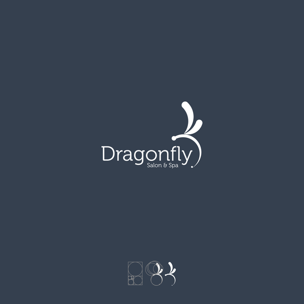 Design by Trick Design titled "dragonfly with golden ratio"