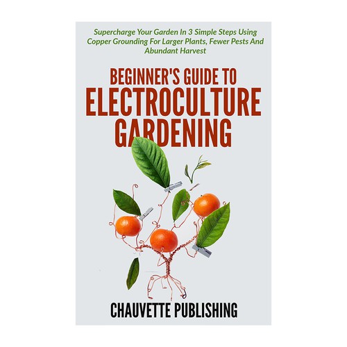 unique ebook cover for gardening book Design by DezignManiac