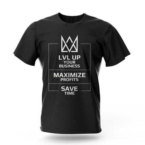 Bee ManさんのNew Shirt Design for LVL Up Imagingデザイン