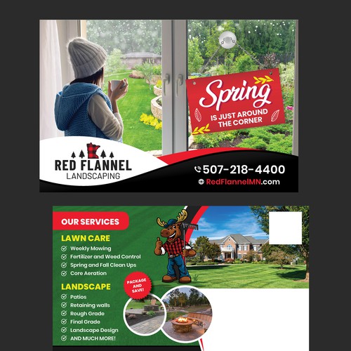 NEW POSTCARD FOR SPRING Design von Krishna Arts