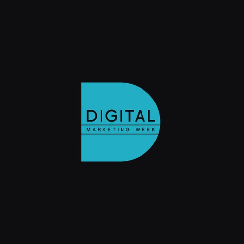 Logo for a digital marketing conference Design by Gabri.