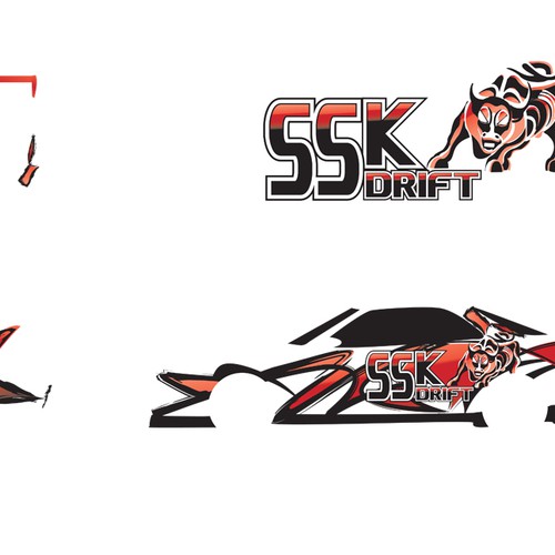 Create the next design for ssk drift  Design by Candy Tree Designs