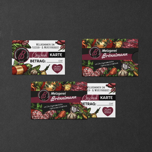 Gift Card Design by The ARTelier