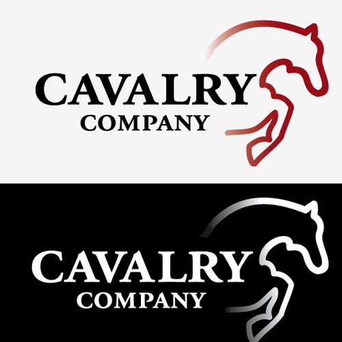 logo for Cavalry Company Diseño de bostondesignstrategy