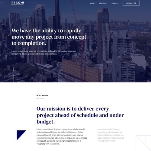 PBC website Design by Ievgeniia