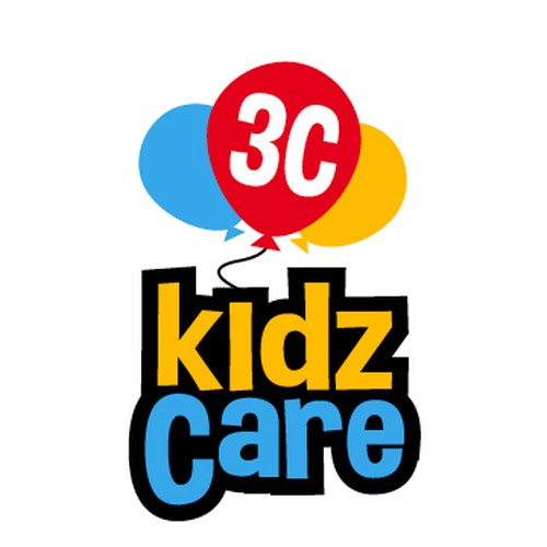 Create a modern yet bright, happy and fun logo for 3C Kidz Care Design by CrankyBear