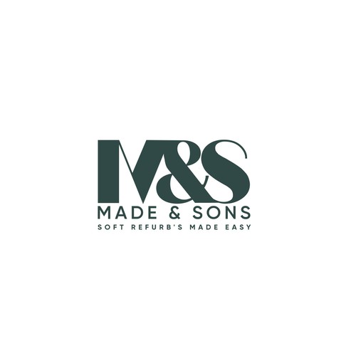 Design di Luxury Meets Ease: Logo & Card Design for Made & Sons di S H A Y