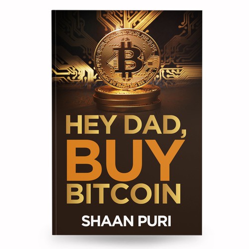 Bitcoin Book Cover Contest! Design by anisha umělec