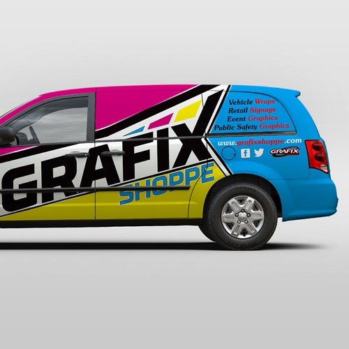 Digital Printing Company Looking for New Full Vehicle Wrap Design