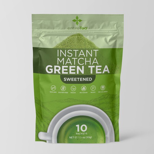 Green Tea Product Packaging Needed Diseño de Abdul Mukit