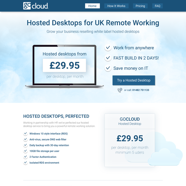 GoCloud website