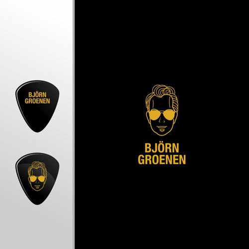 GUITAR PICK DESIGN PROFESSIONAL ARTIST Design by gin464